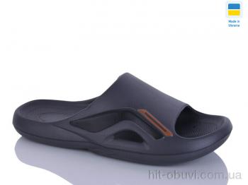 Шлепки DeMur 6131 сірий