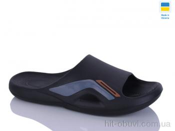 Шлепки DeMur 6131 чорний