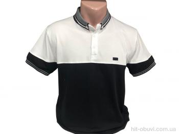 Футболка TurkishBrend 2001 біло-чорний