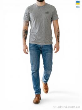 Футболка Sport style 01PU норма сірий