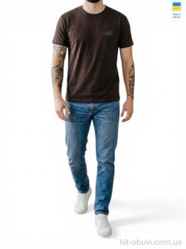 Футболка Sport style 01PU норма коричневий