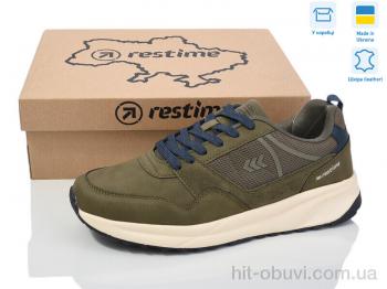 Кроссовки Restime EM024350 khaki