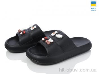 Шльопанці Inblue, ПЖ52 чорний