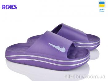 Шльопанці Roks 513-005 фіолет