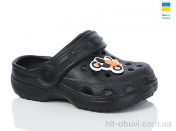 Кроксы Lot Shoes H-3 чорний