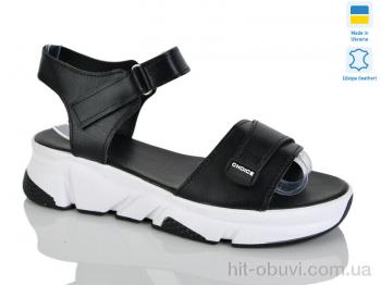 Босоніжки Sali 701-27 чорний к.