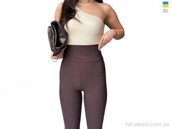 Лосини Sport style 5368 коричневий