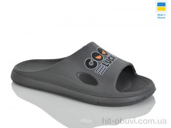 Шльопанці Progress Крок П80 сірий