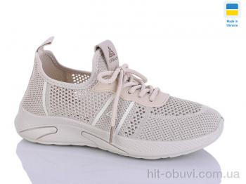 Кроссовки DeMur 6734 бежевий