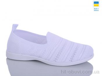 Слипоны DeMur 6710 білий