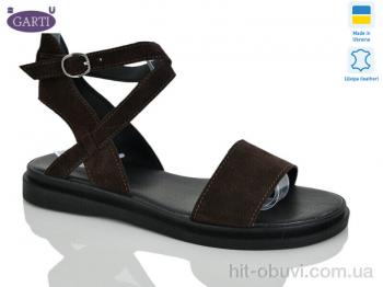 Босоножки Garti 145 корич замш