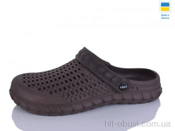 Кроксы Inblue С62 шоколад