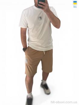 Костюм Alisa Brand 2097 біло-коричневий