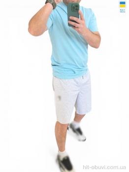 Костюм Alisa Brand 2097 блакитно-меланжевий