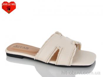 Шлепки Jiao Li Mei K11