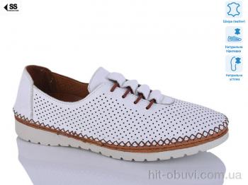 Туфлі SHERLOCK SOON 077-033-1304 white-coconut