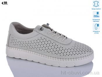 Кросівки SHERLOCK SOON 25068-1 silver-grey