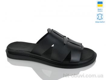 Шлепки Sali 54 чорний к.
