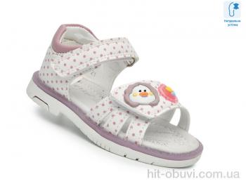 Босоножки TOM.M F65105 білий-фіол.