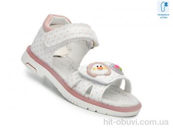 Босоножки TOM.M F65105 білий-рожев.