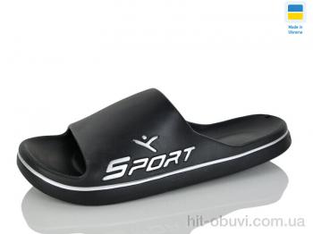 Шльопанці M&L  Alex13 B403 чорний