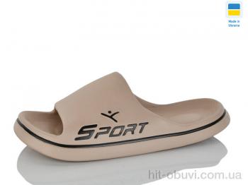 Шльопанці M&L  Alex13 B403 бежевий