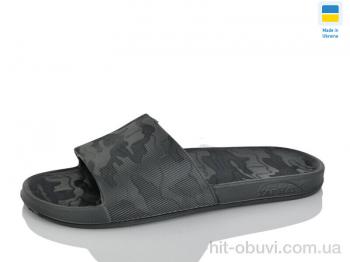 Шльопанці M&L  Alex13 B400 т.сірий