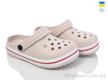 Кроксы Golden Lion 309 бежевий