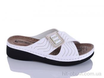Шльопанці Sali-2 209-80 білий к.