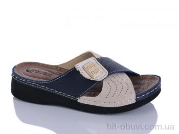 Шльопанці Sali-2 209-80 синій к.