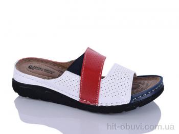 Шльопанці Sali-2 203-43 червоний к.