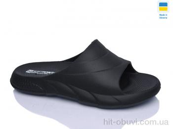 Шльопанці Progress Прогресс Ж132 чорний