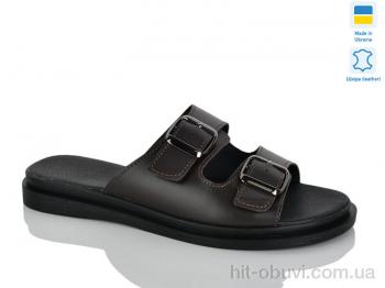 Шльопанці Sali 191 шоколад к.