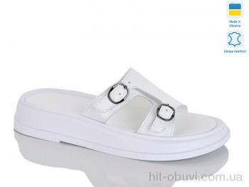Шльопанці Sali 11 білий к.