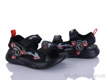 Сандалі Clibee-ShoSho Z2430-1 black-red