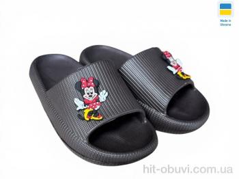 Шлепки Rai shoes 022 міккі шоколад