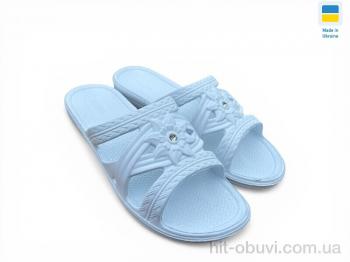 Шлепки Rai shoes Камінь білий