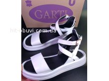 Босоніжки Garti 2394 біла шкіра