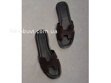 Шлепанцы A.Lex 2393 коричн. кожа