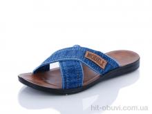 Шлепки Makers Shoes 3310 blue