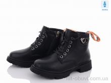 Ботинки Violeta Y106(7603) black-orange