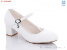 Туфлі QQ shoes, KU7053-27 white