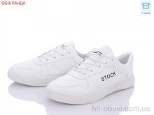 Кроссовки QQ shoes ABA77-101-1 white-black