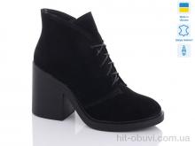 Ботинки Sali 1-3 чорний з зима