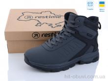 Ботинки Restime PMZ23508 grey