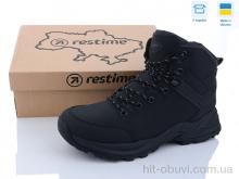 Ботинки Restime PMZ23136 black