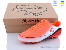 Футбольная обувь Restime DW023027-2 orange-black