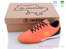 Футбольне взуття Restime DW023024 orange-black
