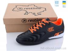 Футбольне взуття Restime DM023221 black-orange