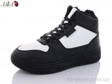 Ботинки Aba A151 black-white